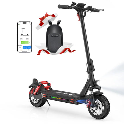 Isiswheel GT1 Scooter elettrico Motore 800W Batteria 48V10Ah EScooter 10 Pneumatico fuoristrada Pieghevole City Commuter E-Scooter