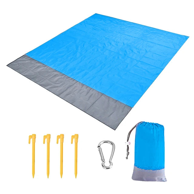 2022 telo mare oversize tappetino senza sabbia spiaggia antivento impermeabile coperte da Picnic tap