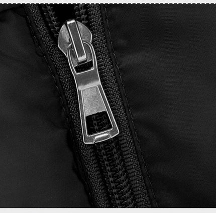 Autumn Winter Mens Warm Down Padded Vests Fashion Men Thermal Windbreaker Waistcoats Men Zipper Hooded Parkas Vests Clothing