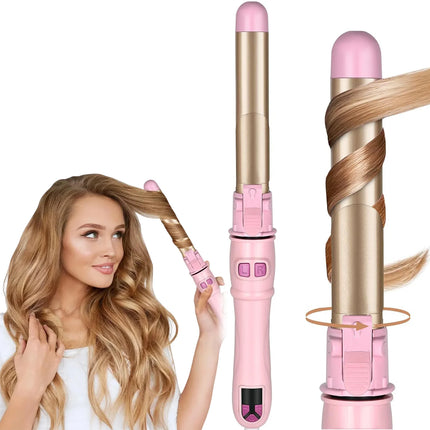 Automatic Curling Iron Hair Curler Electric Negative Ion Auto Rotating Curling Tool 1.1 Inches Barrel Suitable for All Hair Type