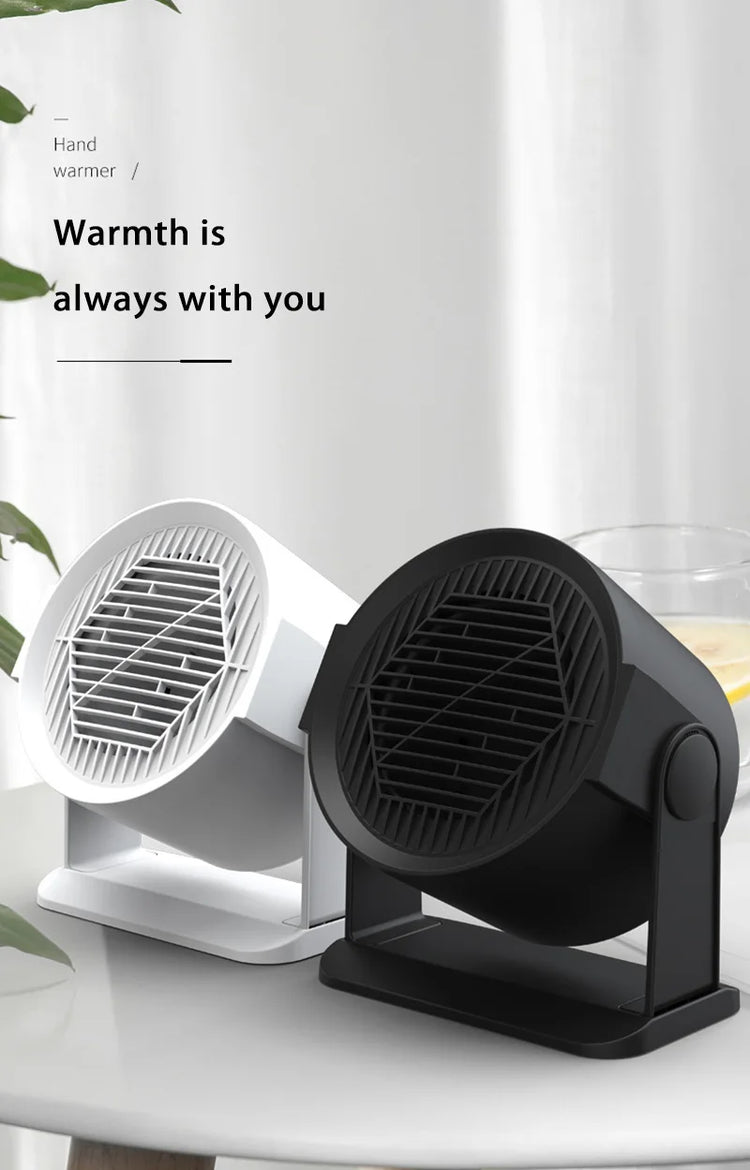 Mini Electric Heater Quick Heating Overheating Protection Home Electric Heater Desktop Small Warm Air Heater Indoor Office