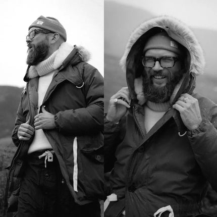 Nigel Goose Down Antarctic Expedition Everest Prototype Jacket