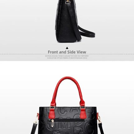 Ladies Large Capacity Leather Shoulder Bag 2025 New Style Urban Simple Tote Bag Women's Single Shoulder Bag Daily Match PlatiNum