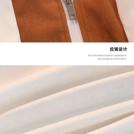 Men's Autumn New Trendy Brand All-match Student Hooded Jacket Plus Size Coats Women High Quality Varsity Baseball Uniform Jacket