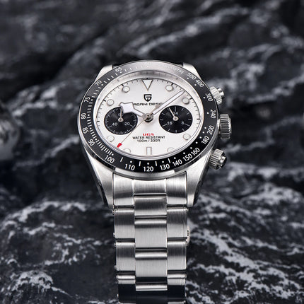 Nuovo Orologio da Uomo PAGANI DESIGN BB Panda 2026, Orologio al Quarzo di Lusso Retrò, Cronografo Sportivo da Polso, Impermeabile 100M, Luminoso