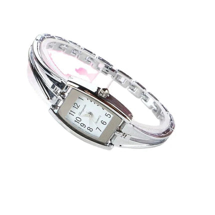 I più nuovi braccialetti per orologi da polso da donna Orologi da donna in acciaio inossidabile di moda Orologio da donna al quarzo Orologi Reloj Mujer platinumshop