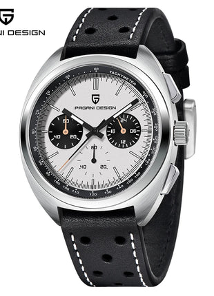 Orologio da Uomo PAGANI DESIGN con Quadrante Giallo, Cronografo al Quarzo, Movimento Giapponese VK63, Vetro Zaffiro, Impermeabile, Novità 2026