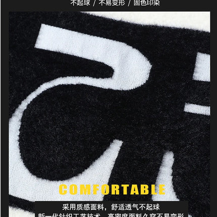 2023 New Fashion Patchwork digit Cashmere Sweater Men High Quality Comfortable Mens Sweaters Thick Warm Male Pullover