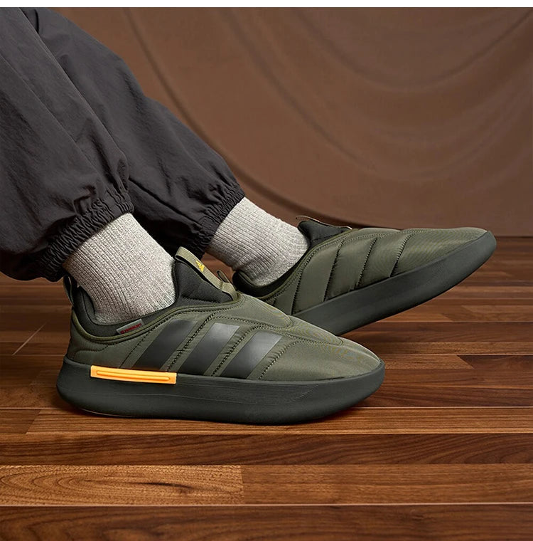 Scarpe da ginnastica casual Adidas ufficiali originali ADIPUFF unisex calde, resistenti all'usura e ammortizzanti IF4228