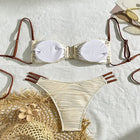 Costumi da bagno sexy da donna, bikini push-up, abbigliamento da spiaggia femminile, set bikini brasiliano PlatiNum