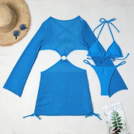 2026 Bikini sexy Costumi da bagno femminili Costumi da bagno a tre pezzi da donna Costumi da bagno da spiaggia Costumi da bagno Bikini brasiliano Set Bagnante da piscina platinumshop