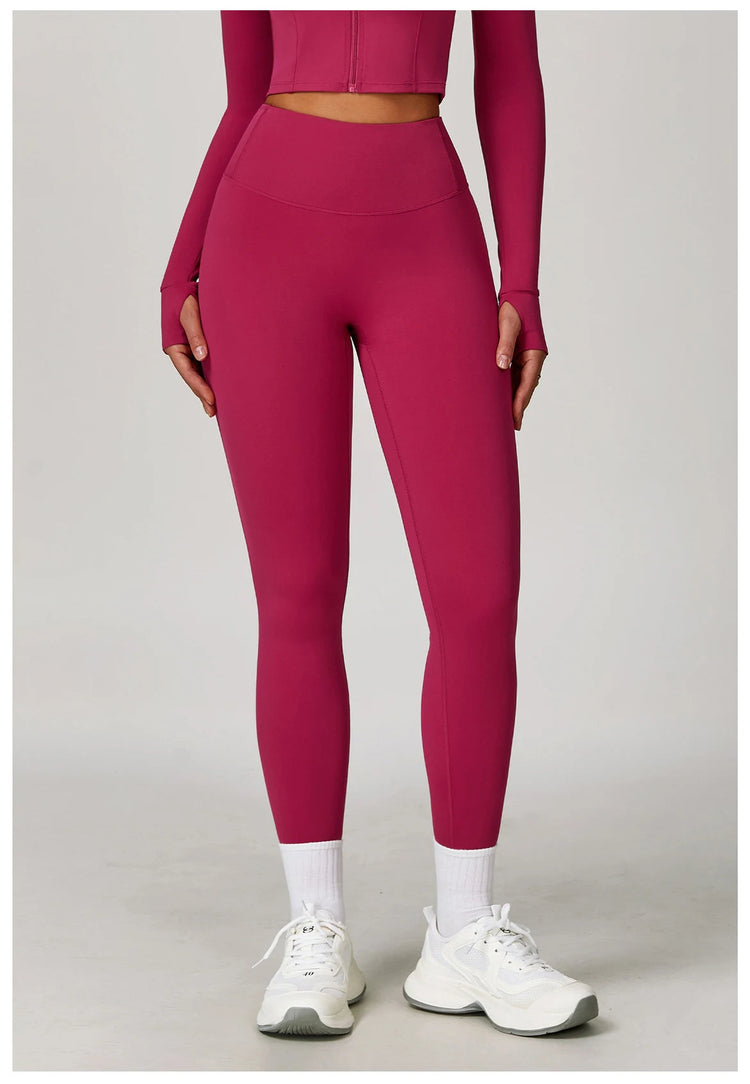 High Waist Yoga Leggings Women Push Up Sport Leggings Fitness Running Hip Lift Yoga Pants Highly Elastic Gym Workout Leggings PlatiNum