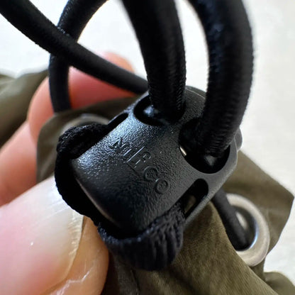 NANGA × EM Piumino termico con cappuccio impermeabile funzionale per esterni