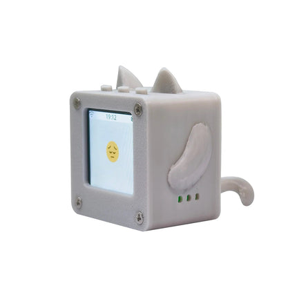 DeepSeek XiaoZhi Mini AI Emo Robot | Smart Voice Chatbot, Emotional Interaction, Personalized AI Companion, Unique Gift Idea PlatiNum