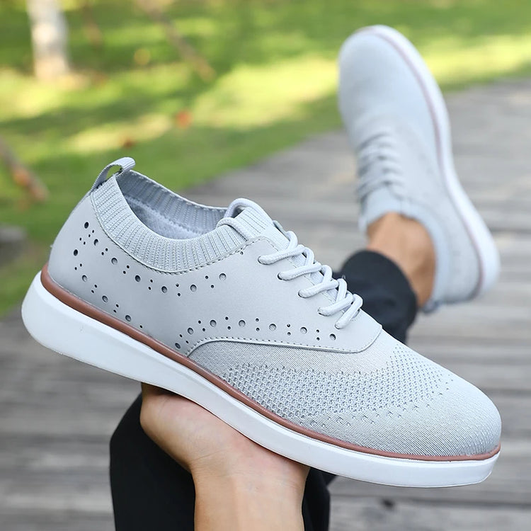 Spring and Autumn Men's Breathable Sports Shoes, Fashionable Casual Dress Shoes, Oxford Elegant Men's Shoes, Men's Loafers 2025