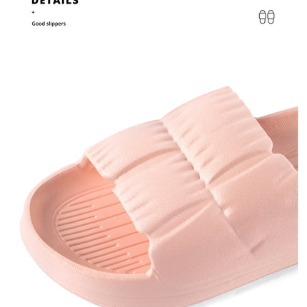 2023 Women's Soft Sole Cloud Slippers Thick Platform Indoor Outdoor Summer Beach Sandals EVA Non-slip Flip Flops