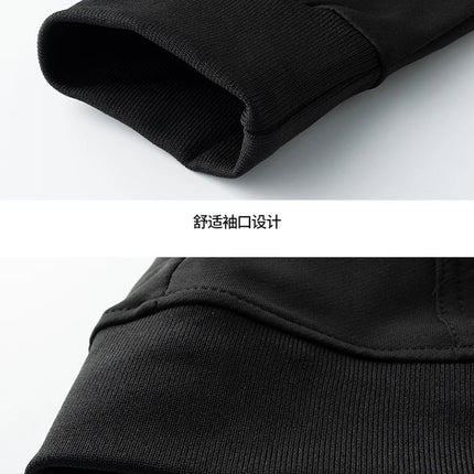 Men Hoodie Sweatshirt Sets Plus Size 6XL 7XL 100-180kg 100% Cotton Autumn Winter Long Sleeve Sport Suits Big Size Men Clothing PlatiNum
