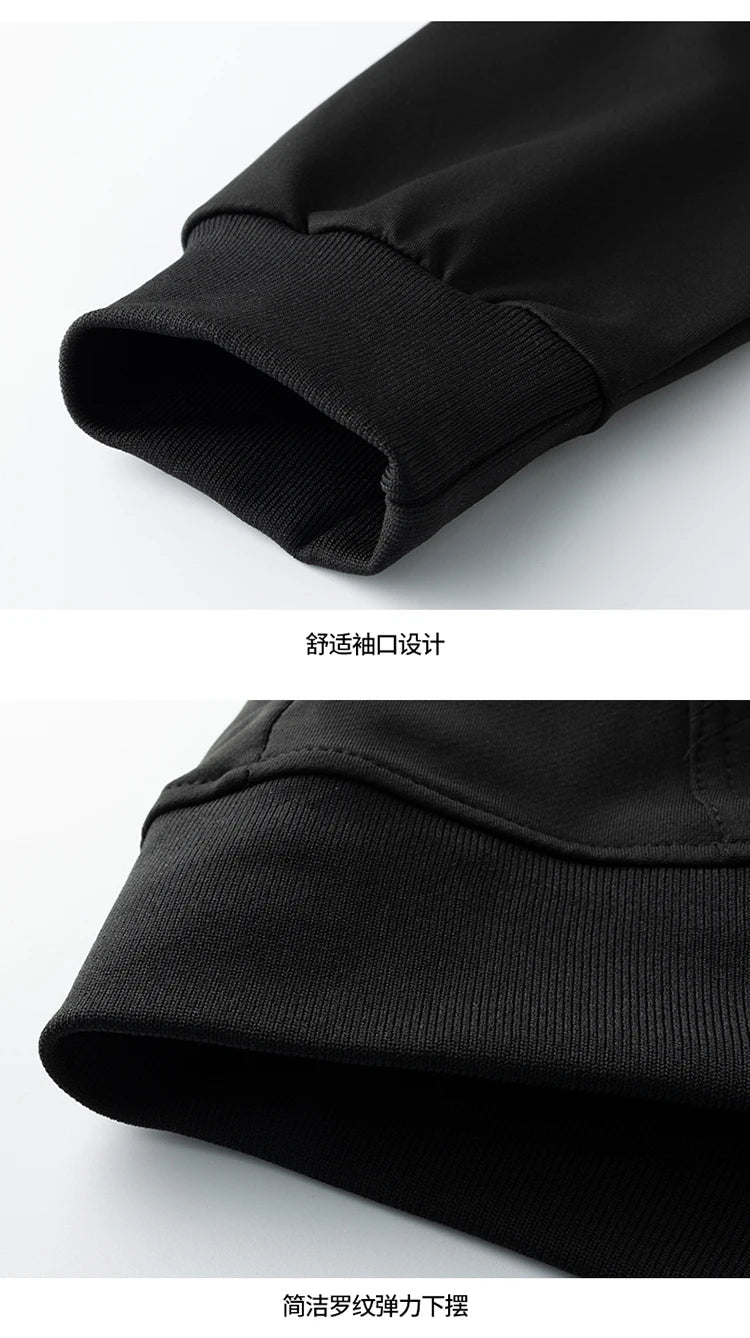 Men Hoodie Sweatshirt Sets Plus Size 6XL 7XL 100-180kg 100% Cotton Autumn Winter Long Sleeve Sport Suits Big Size Men Clothing PlatiNum