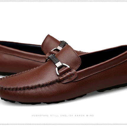 DEKABR Mocassini estivi Uomo Mocassini di marca di lusso Scarpe da uomo Mocassini in pelle Scarpe Slip on Mocassini da lavoro antiscivolo per uomo