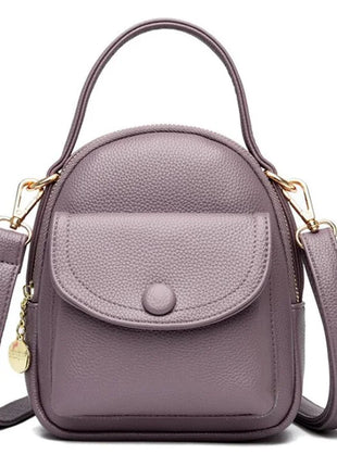 Borsa da Donna di Lusso con Texture Elegante, Multi Tasche, in Pelle PU, per Lavoro Quotidiano, Borsa a Tracolla e a Spalla, Borsetta da Donna