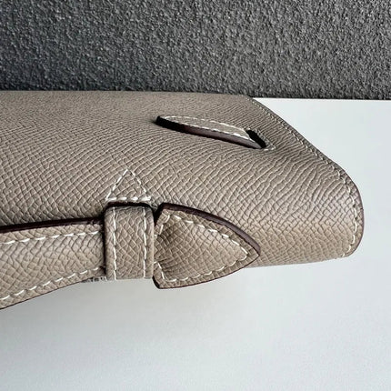 New Ladies Wide Shoulder Strap Large Capacity Bag Niche Luxury Designer Shoulder Crossbody  Head Layer Cowhide Leather PlatiNum