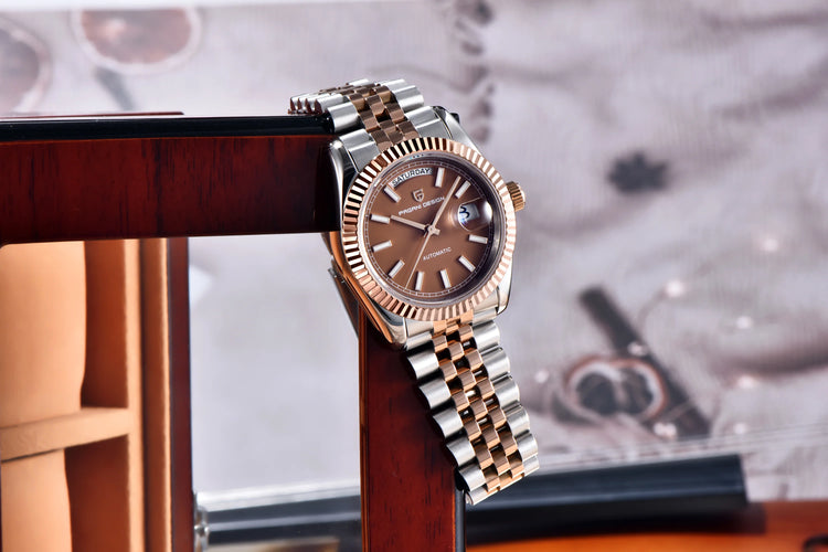 PAGANI DESIGN quadrante smaltato 2025 nuovi orologi da uomo DD36 argento oro orologio automatico di lusso da uomo orologio da polso meccanico impermeabile