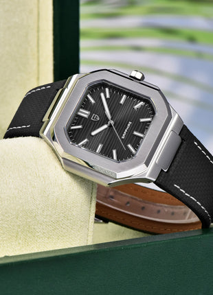 PDYS019 PAGANI DESIGN Orologi da polso al quarzo da uomo TMI VH31 37MM 10Bar Impermeabile 316L Acciaio inossidabile di lusso Zaffiro