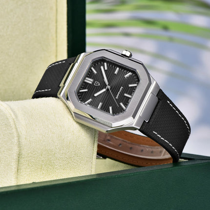 PDYS019 PAGANI DESIGN Orologi da polso al quarzo da uomo TMI VH31 37MM 10Bar Impermeabile 316L Acciaio inossidabile di lusso Zaffiro