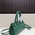 Borsa multiuso robusta in PU resistente alle crepe, con maniglia portatile, borsa a tracolla da donna, borsa a tracolla, custodia multiuso per oggetti di uso quotidiano da donna