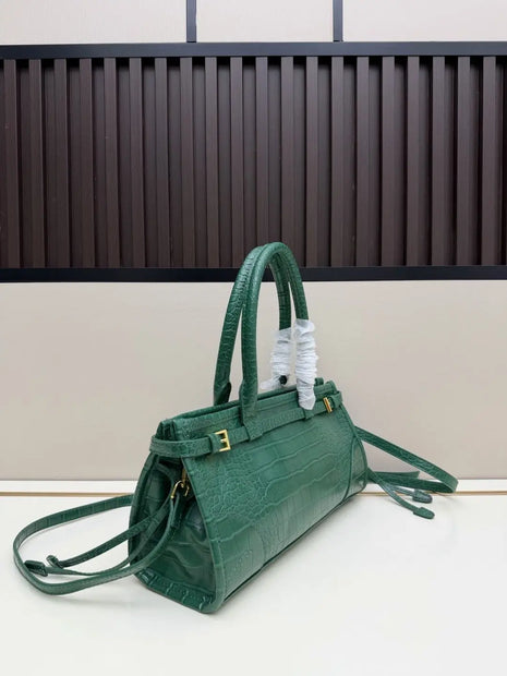 Borsa multiuso robusta in PU resistente alle crepe, con maniglia portatile, borsa a tracolla da donna, borsa a tracolla, custodia multiuso per oggetti di uso quotidiano da donna
