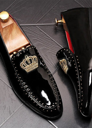 Nuovo arrivo scarpe da uomo Designer di lusso in pelle Casual Driving Oxfords Flats Shoes mocassini da uomo mocassini scarpe italiane per uomo
