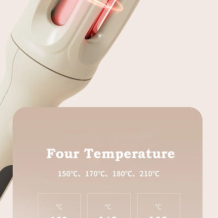 Automatic Hair Curler 28mm Negative Ions Electric Ceramic Curling Hair Stick Rotating Curl Waves Anti-Tangle Curling Iron Styler