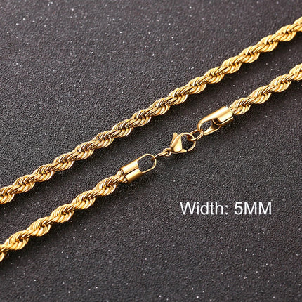 3-11MM Classic Cuban Chain Necklace for Men Women,Silver Black Gold Grey Color Stainless Steel Chains,Basic Punk Jewelry Gift PlatiNum