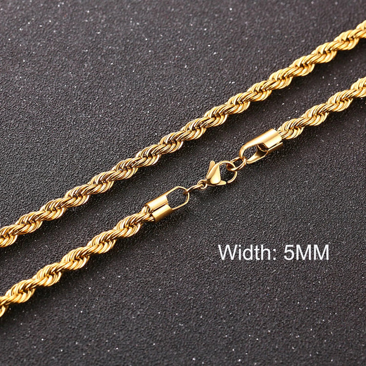 3-11MM Classic Cuban Chain Necklace for Men Women,Silver Black Gold Grey Color Stainless Steel Chains,Basic Punk Jewelry Gift PlatiNum