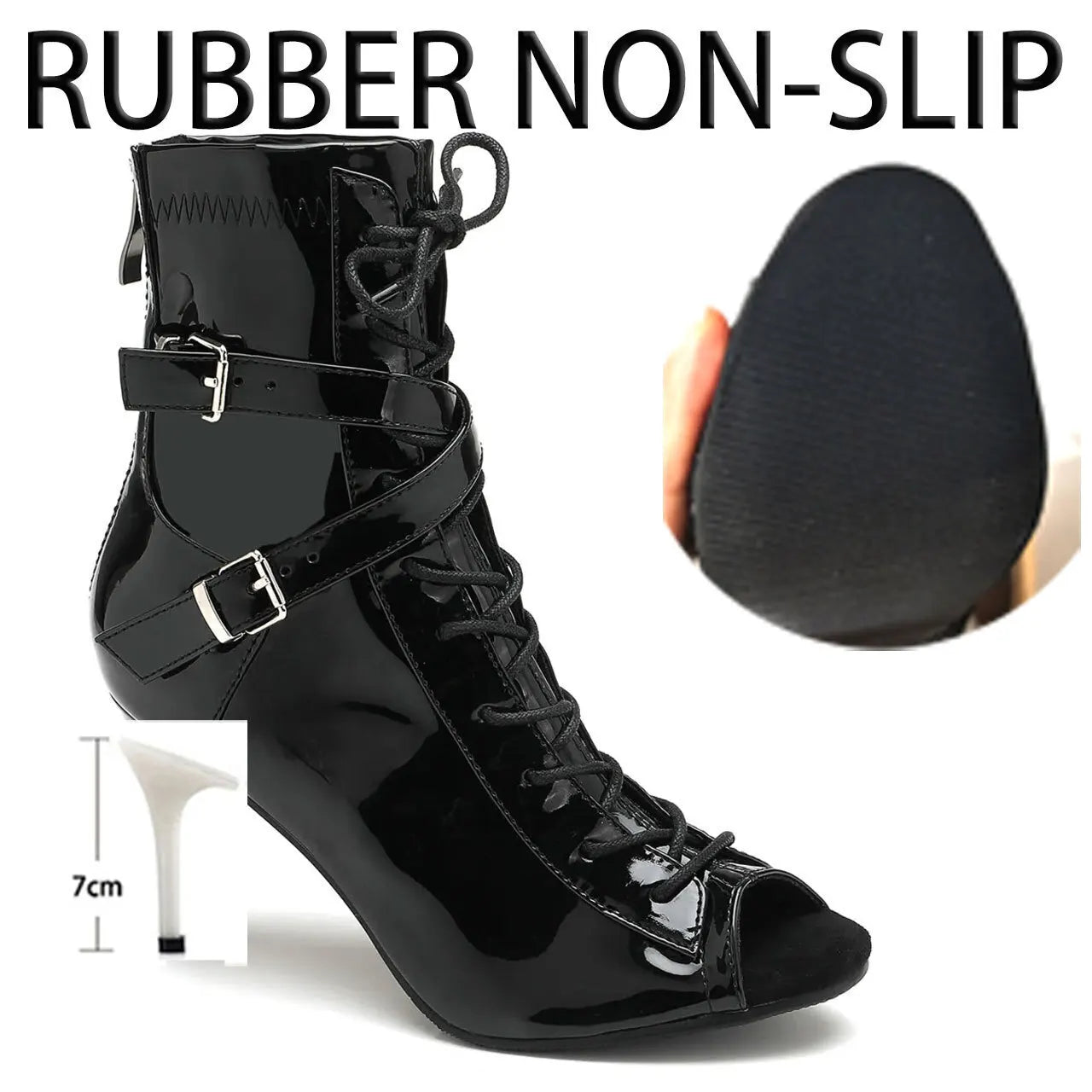 Sgesvier High Women Sandals Thin Heels Soft Stilettos Jazz Dance Female Shoes Sole Customizable Latin Dancing Sexy Plus Size 46