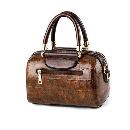 Luxury Design Handbags Shoulder Bags Top Quality PU Leather Women Handbag Classic Crocodile Tote Bag Female Messenger Bag Bolso PlatiNum