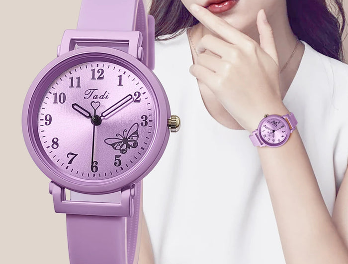Orologio da donna cinturino in silicone orologio da polso al quarzo orologi da donna orologio casual orologi femminili regalo Reloj Mujer relogios feminino platinumshop