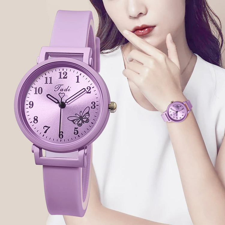 Orologio da donna cinturino in silicone orologio da polso al quarzo orologi da donna orologio casual orologi femminili regalo Reloj Mujer relogios feminino platinumshop