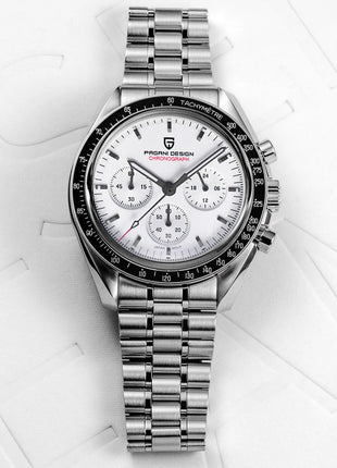 Nuovo Orologio PAGANI DESIGN Moon 2026, Orologio al Quarzo di Lusso alla Moda per Uomo, Cronografo Sportivo in Acciaio Inossidabile