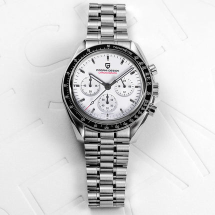 Nuovo Orologio PAGANI DESIGN Moon 2026, Orologio al Quarzo di Lusso alla Moda per Uomo, Cronografo Sportivo in Acciaio Inossidabile