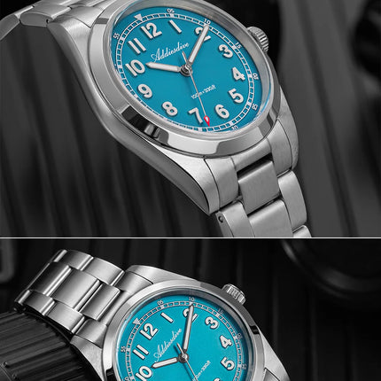 ADDIESDIVE 2026 New Men's Luxury Quartz Watch 100m Water Resistance Sapphire Crystal Japanese Movement BGW9 Blue Lume AD2521