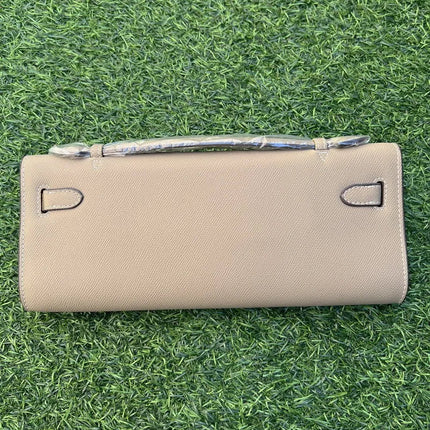 New Ladies Wide Shoulder Strap Large Capacity Bag Niche Luxury Designer Shoulder Crossbody  Head Layer Cowhide Leather PlatiNum