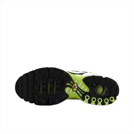 Nike Air Max Plus TN Men White Black Volt Fresh Street Style Air Cushion Daily Commuting Jogging Running Shoes DM0032-103