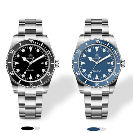 ADDIESDIVE New Gift Watch For Men AD2068 Quartz Watches 39mm Waterproof 200m Ceramic Bezel BGW9 Luminous Diving Leisure Wristwat