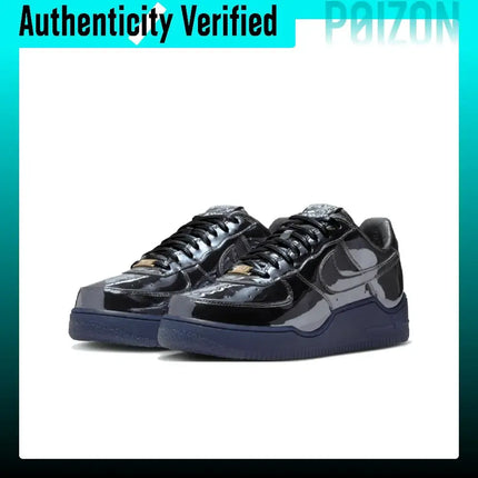 Nike x LeBron James Air Force 1 Low top Skateboard Shoes Unisex Dark Purple IO6129-001