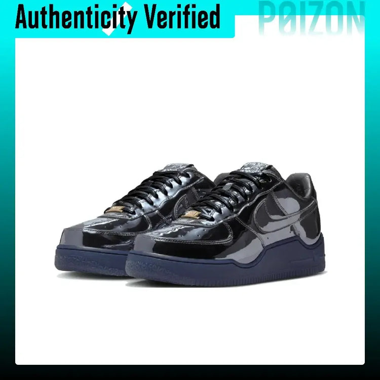 Nike x LeBron James Air Force 1 Low top Skateboard Shoes Unisex Dark Purple IO6129-001