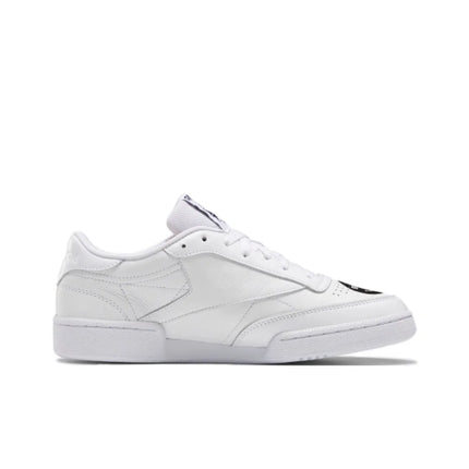 Reebok Club C Skateboard Shoes Unisex Low Top White FY3073
