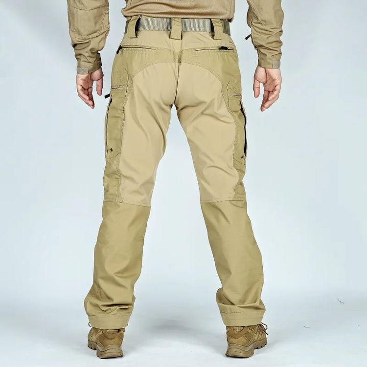Men's Outdoor Tactical Pants With Multi Pocket Combat Training Hunting Cargo Pants Waterproof Wear-resistant Workwear Pants