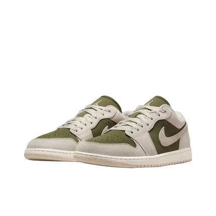 Scarpe da basket unisex Nike Air Jordan 1 Low, design classico con comfort ammortizzato per abbigliamento casual e basket HV4089-201 platinumshop