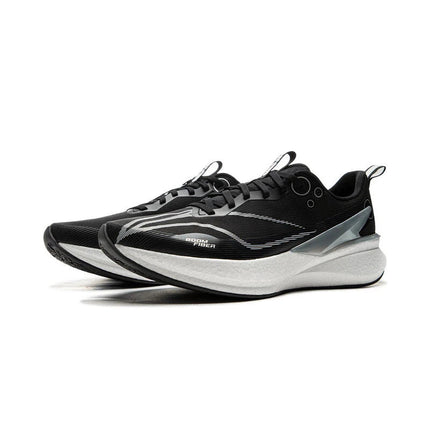 Li-Ning Men's RED HARE 8 PRO Racing Running Shoes BOOM FIBER Cushion Stable Sport Shoes Anti-Slip Wearable Sneakers ARPV003 PlatiNum